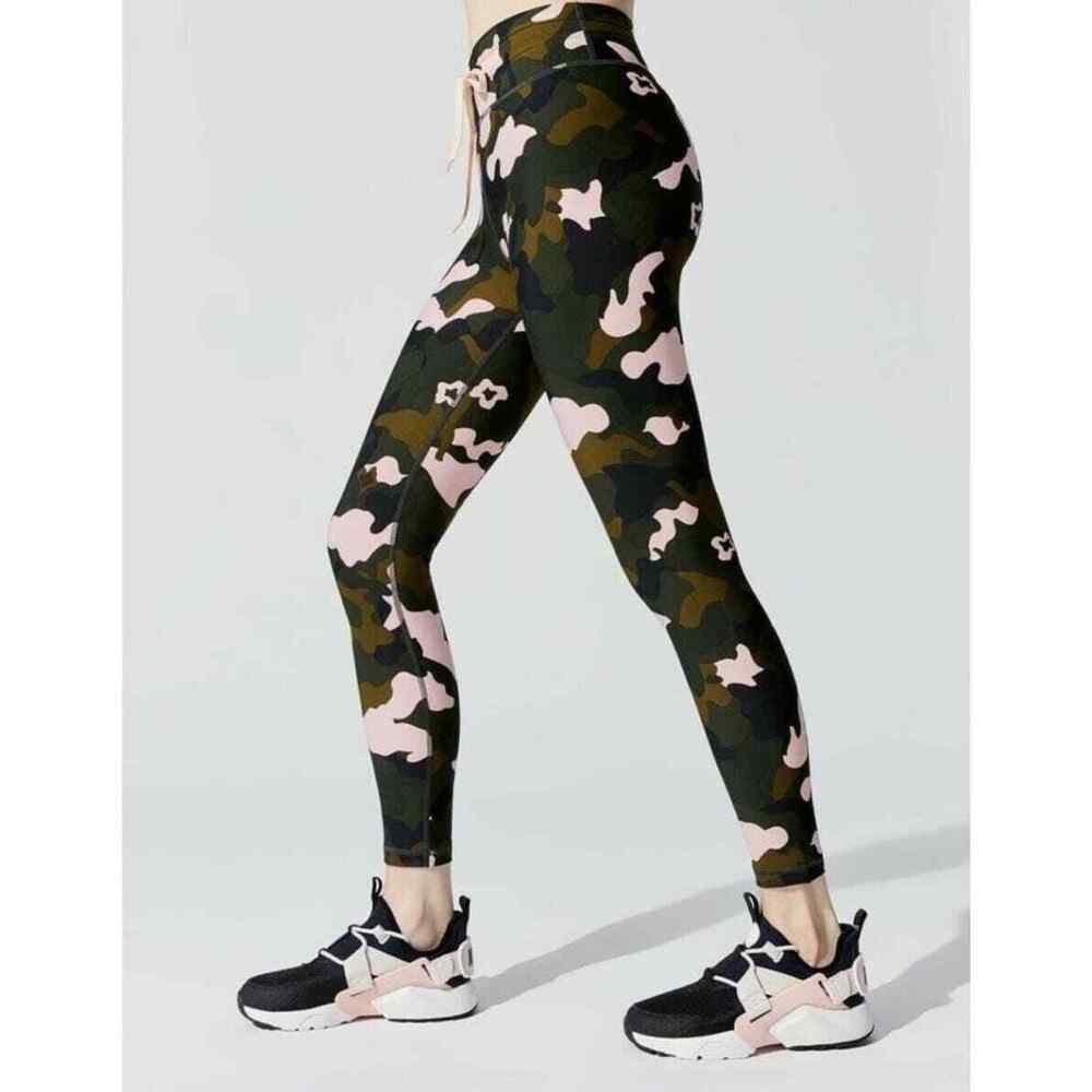 The Upside Forest Camo Midi Legging